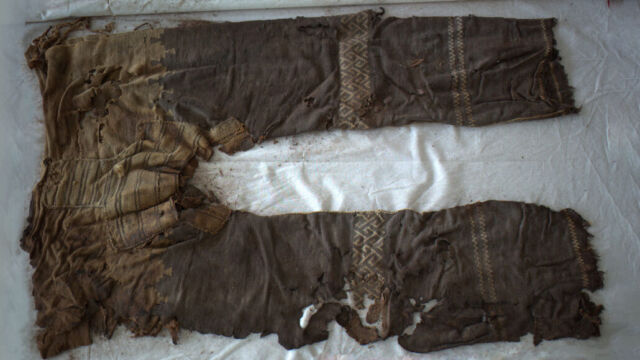 really old pants