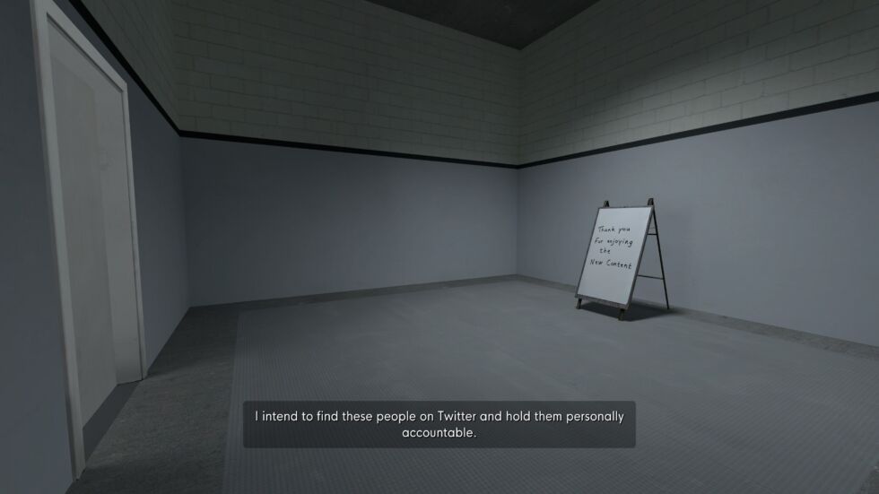 The narrator has opinions about the apparently new content in <em>The Stanley Parable: Ultra Deluxe.</em> Though this dialogue was likely written before news that hit the wire at the end of April 2022.