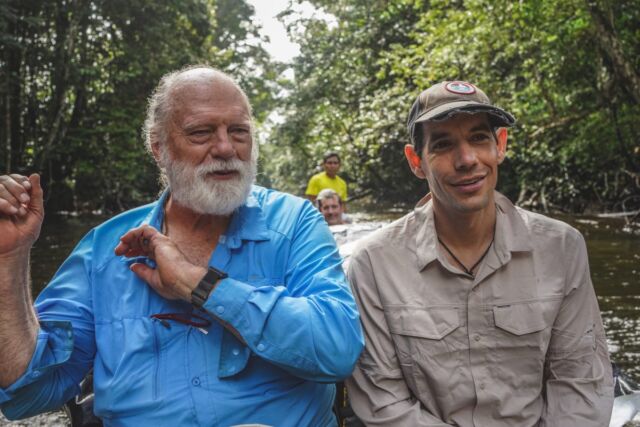 Renowned biologist Bruce Means and elite climber Alex Honnold travel to the Amazon jungle to hunt for new species in <em>The Last Tepui</em>.