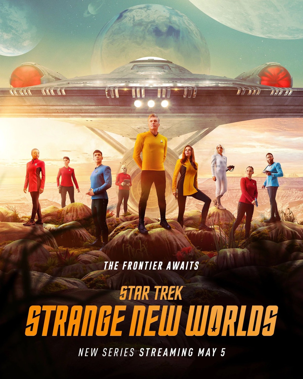 Phasers locked: Paramount+ releases official trailer for Star Trek: Strange New  Worlds