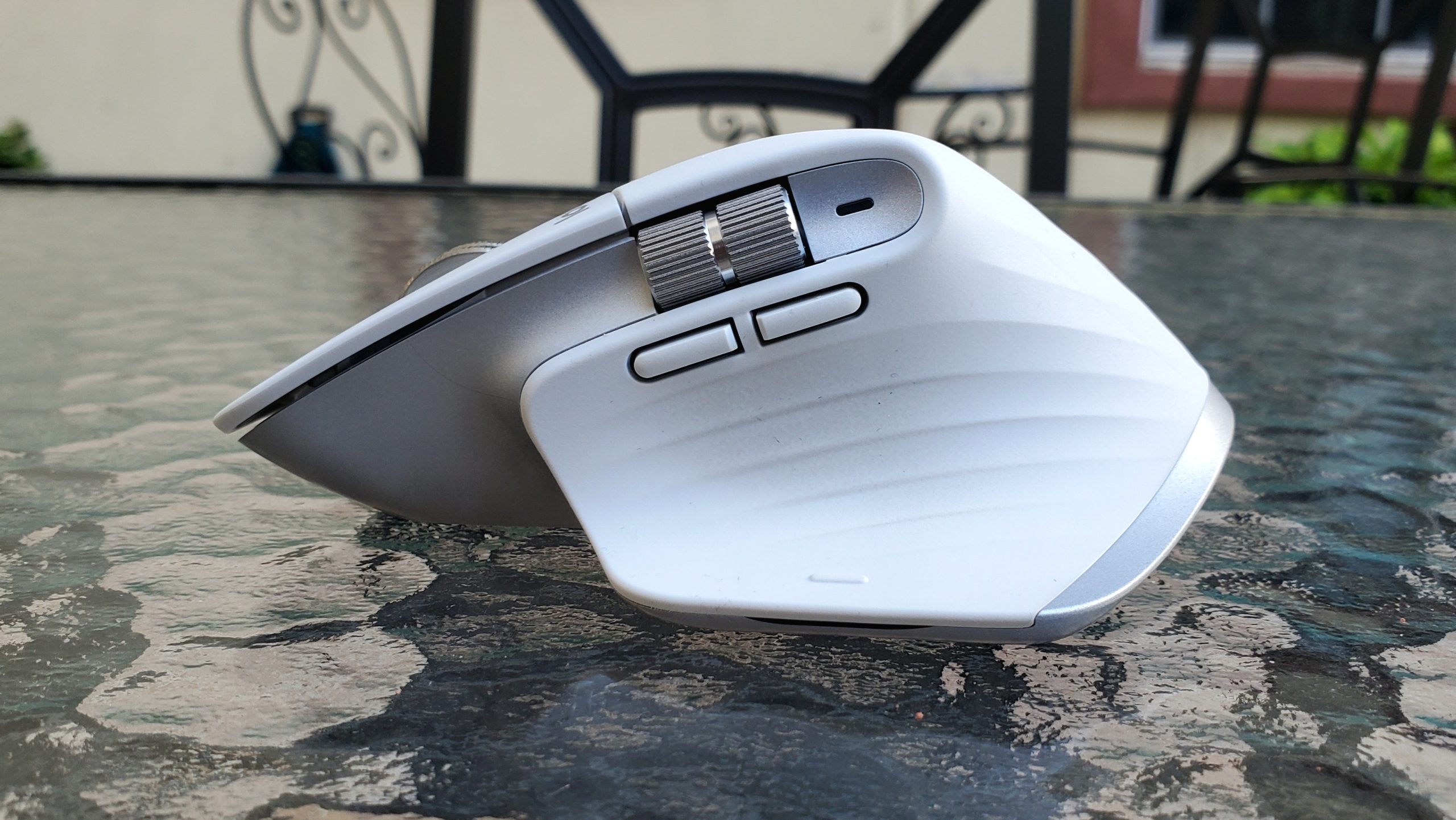 Logitech MX Master 3S left side view