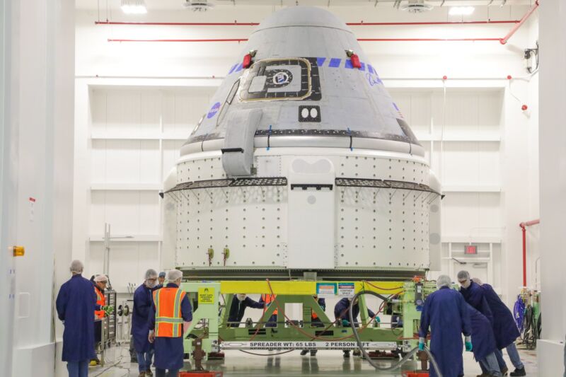 Boeing says its Starliner spacecraft is ready to blast off to the launch pad in Florida.