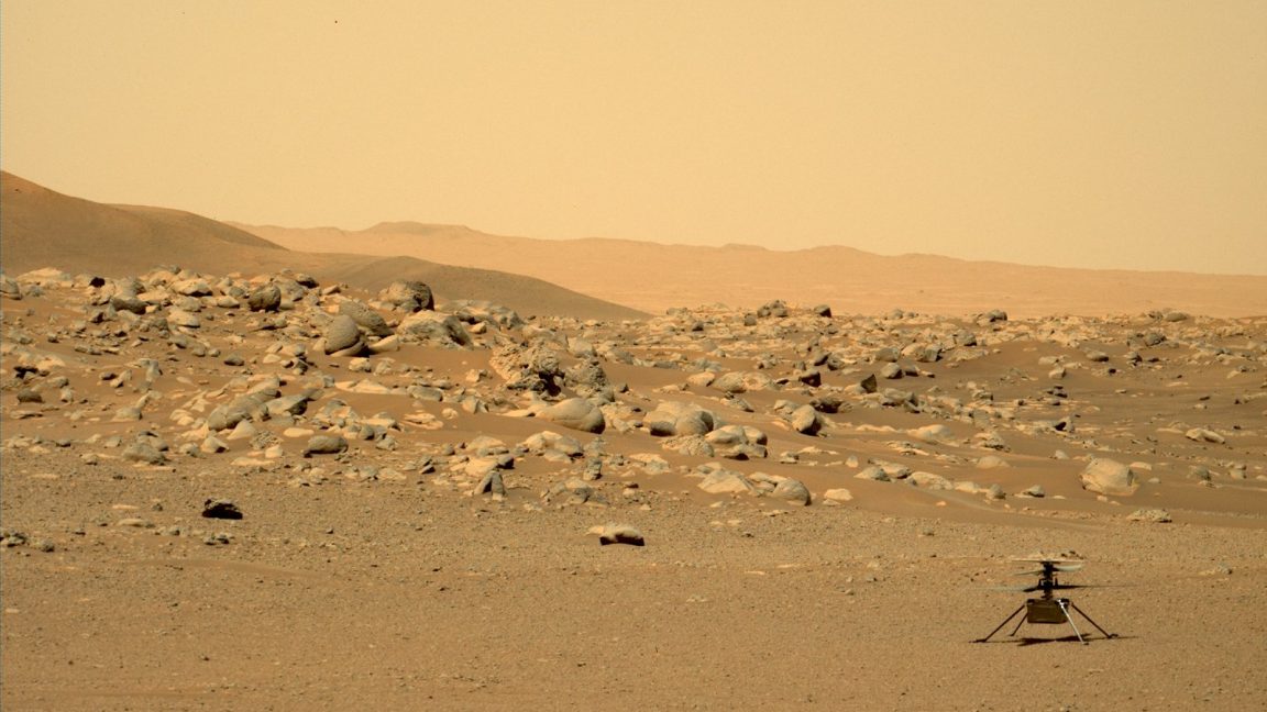 After losing contact with its helicopter, NASA put the entire Mars mission on hold