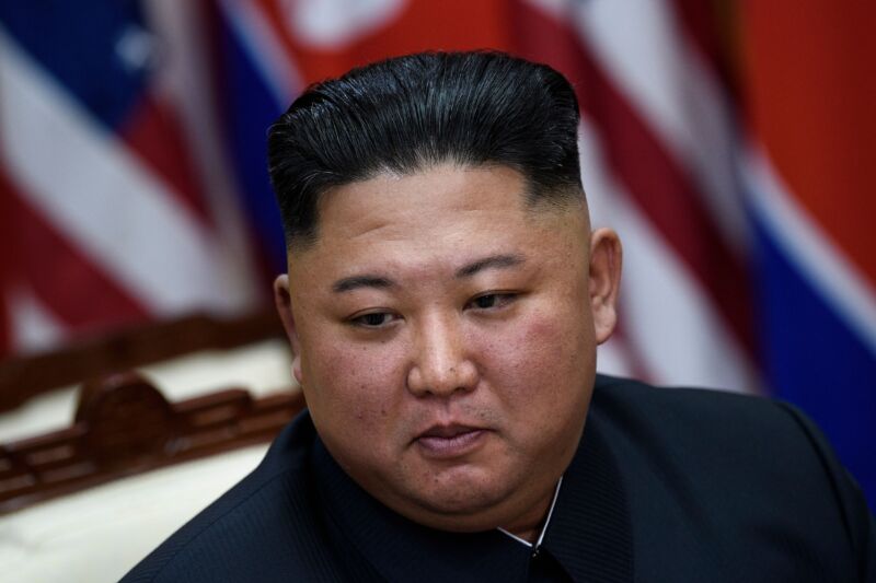 North Korea's leader Kim Jong Un on June 30, 2019.