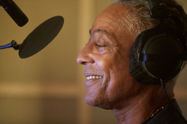 The actual voice you hear when using Sonos Voice Control is based on recordings of Giancarlo Esposito, the actor best known for starring roles in <em>Breaking Bad</em> and <em>The Mandalorian</em>.
