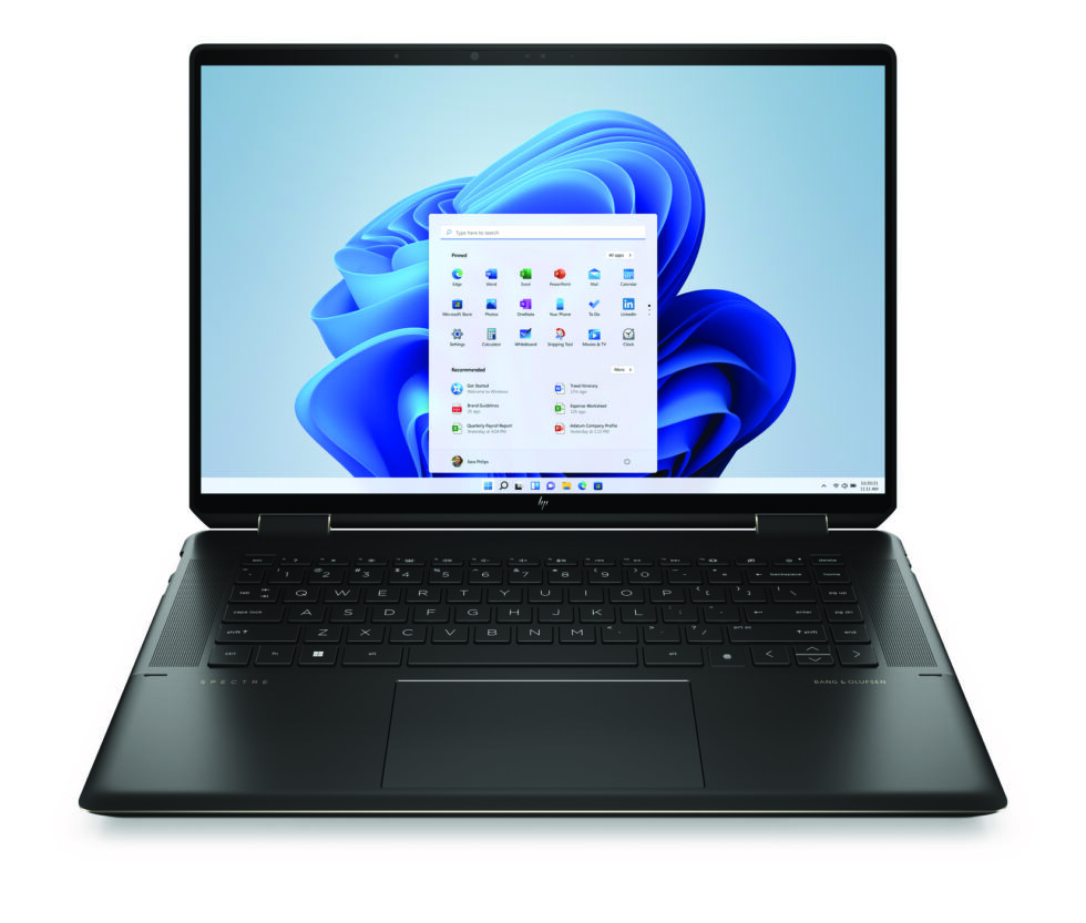 The 16-inch Specter has up to a 3840×2400 (16:10) OLED screen and the same port selection as the 13.5-inch but with HDMI 2.1.