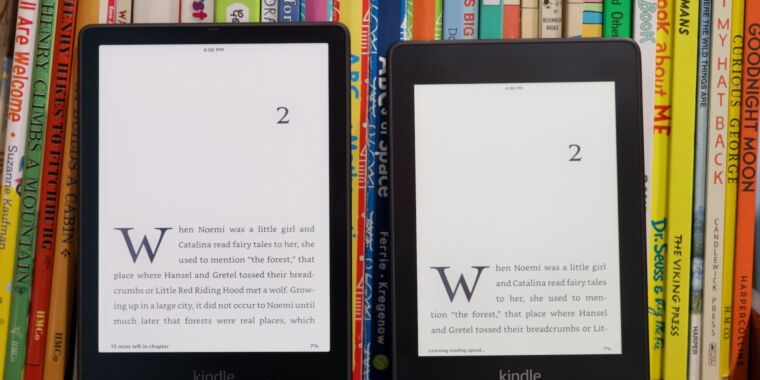 Kindle E-Reader unterstützen (sozusagen) ePub-Bücher