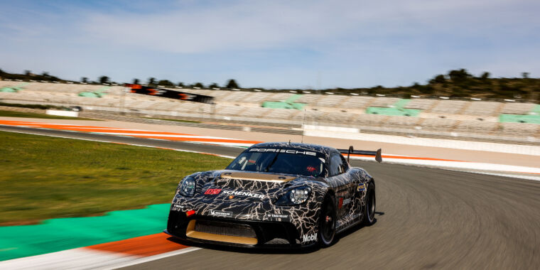 Porsche develops its EV sports car platform with this special Cayman GT4