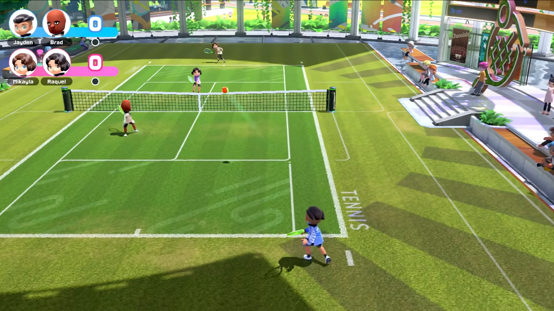 Wii on sale switch tennis