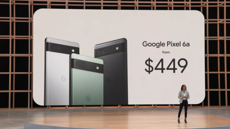 The Pixel 6a is here at an incredible price. 