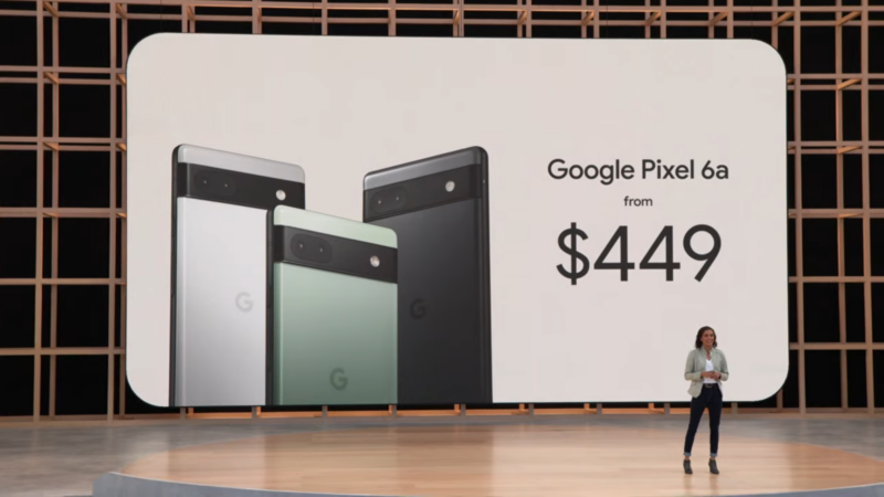 The Pixel 6a is here at an incredible price.