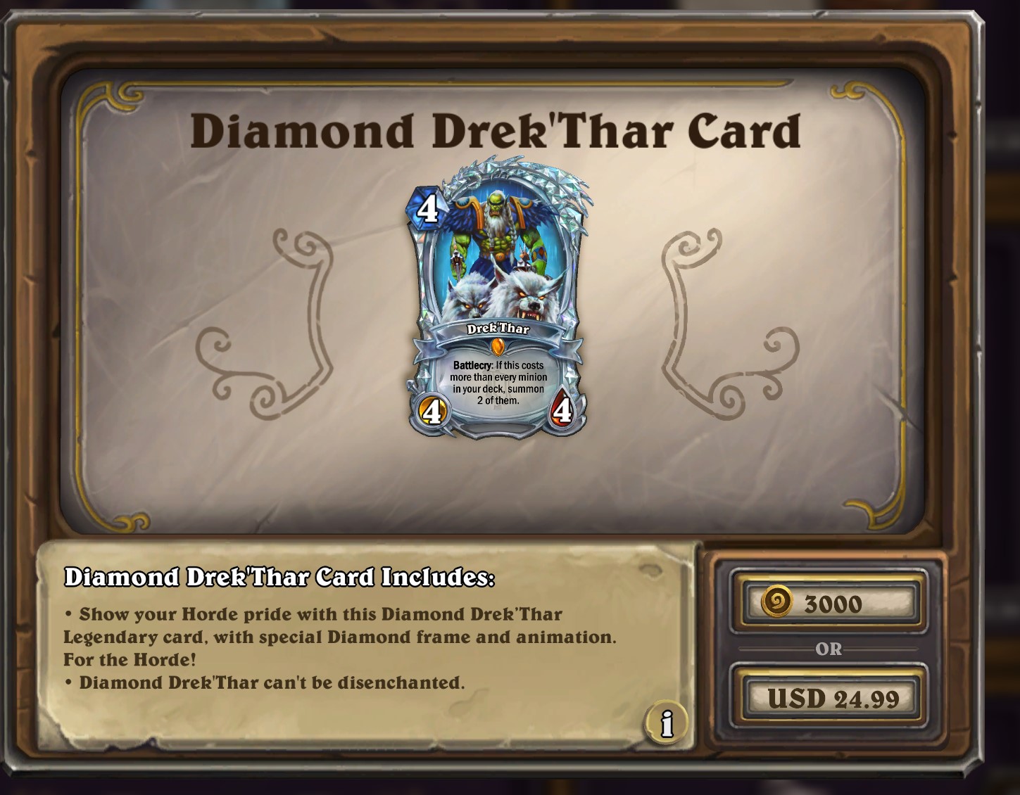 Blizzard offers for nerfed $25 Hearthstone card | Ars