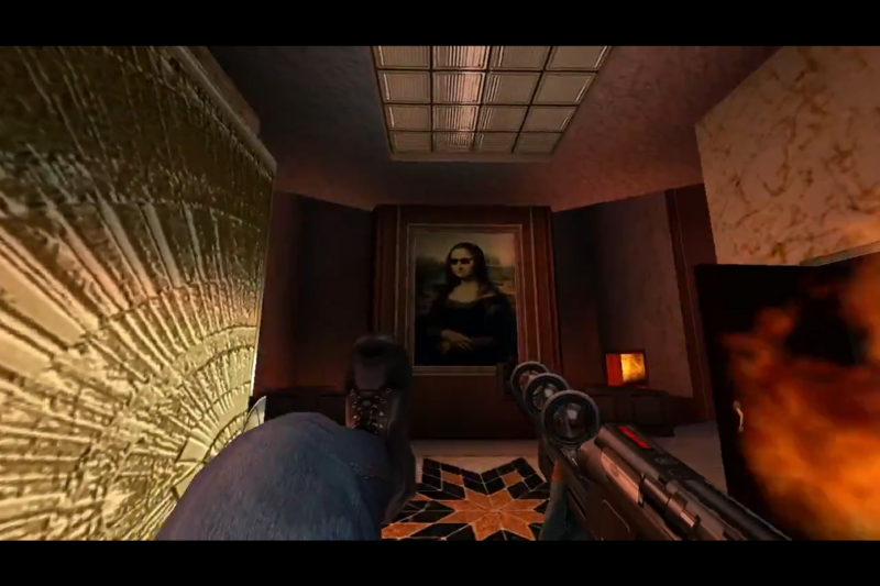 Apparent footage from a 2001 build of <em>Duke Nukem Forever</em> has leaked, 21 years later. As this version of the <em>Mona Lisa</em> might say, deal with it.