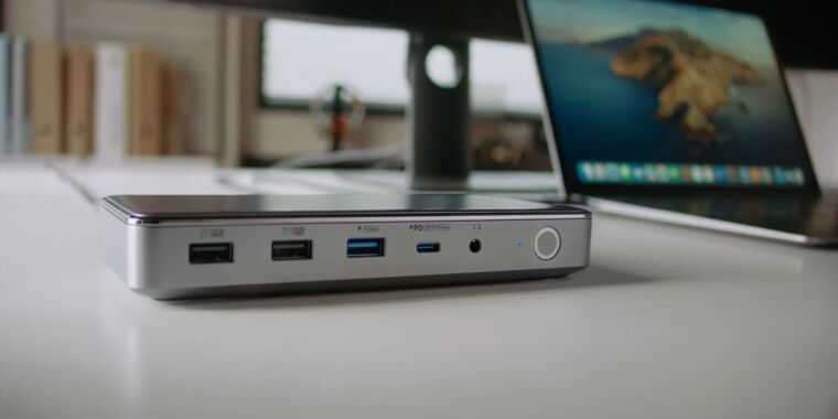 photo of New USB-C dock triples M1 Mac external monitor support, Anker says image
