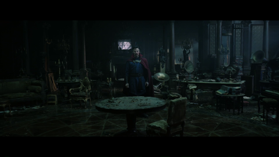 Dr. Strange has to take a long, hard look at himself in this sequence.