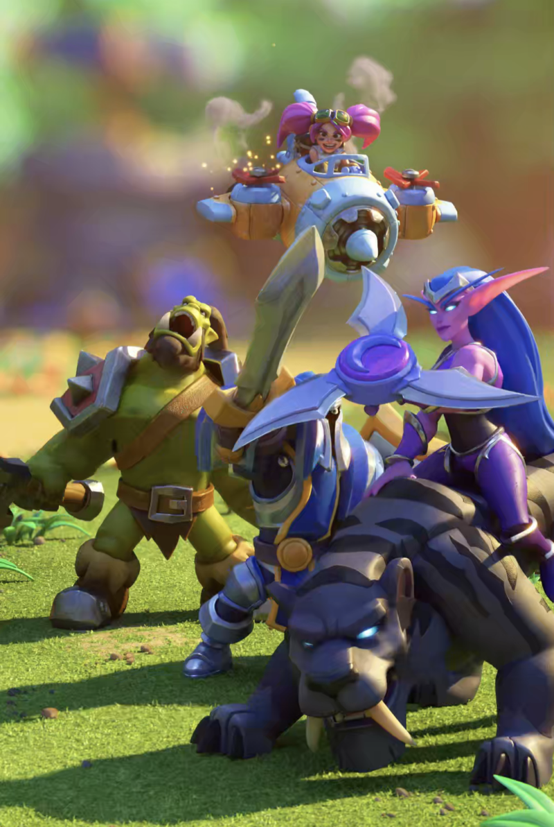 Welcome to the mini-styled smartphone-RTS universe of <em>WarCraft Arclight Rumble</em>.