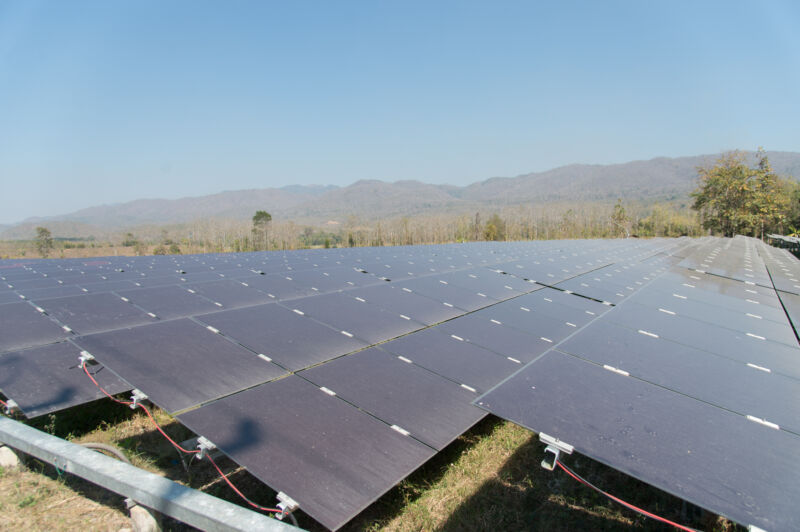 Image of solar panels.