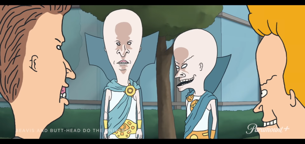 Beavis and Butt-head, meet Butt-head and Beavis.