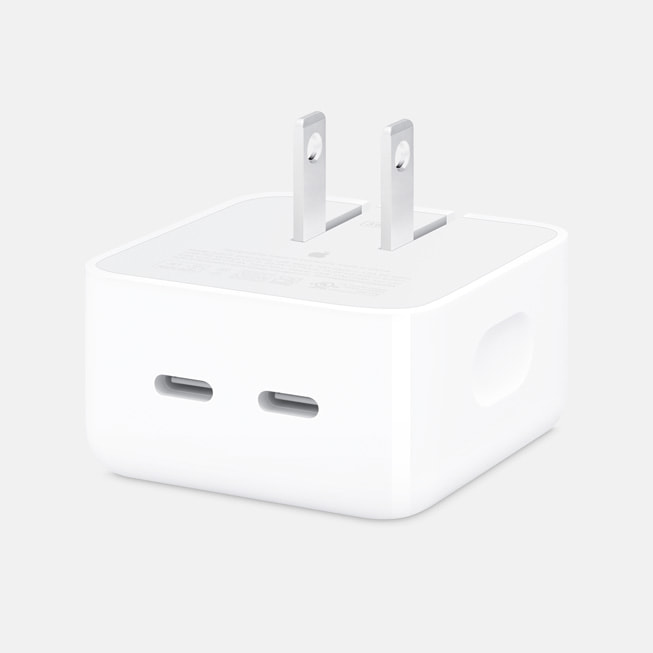 35 W power adapter. 