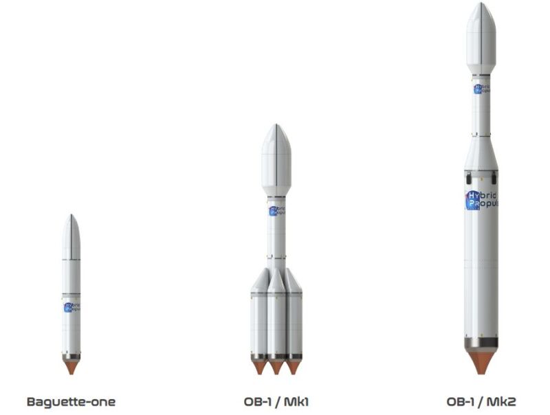 En fransk startup kalte rakettene sine Baguette-one og Orbital-Baguette-1.