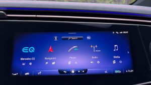 Passenger side screen