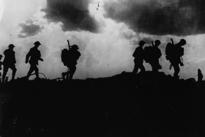 WWI photos show realities of injured soldiers in hospital