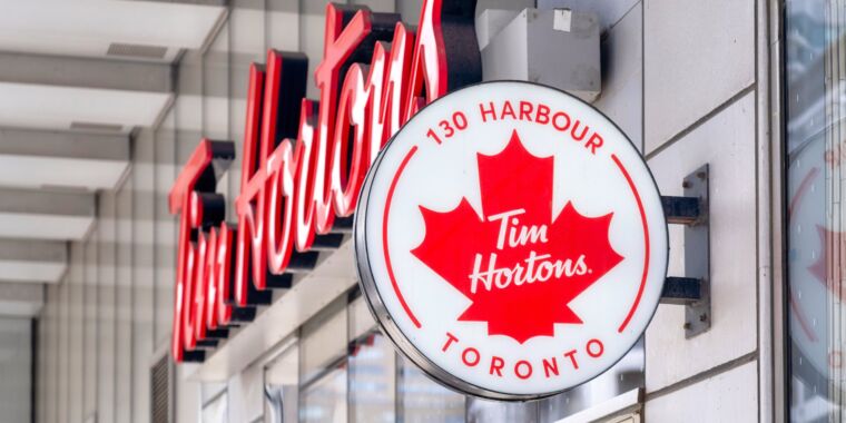 Tim Hortons coffee app broke law by constantly recording users’ movements