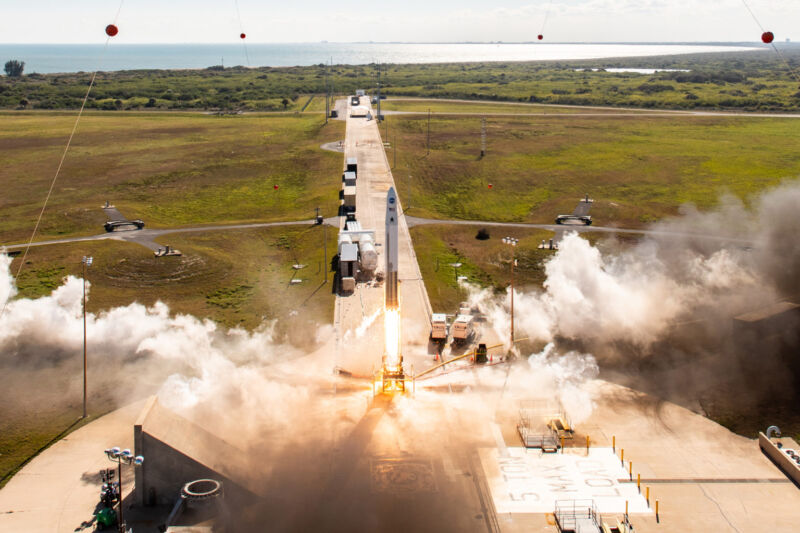 Image of a rocket launch.