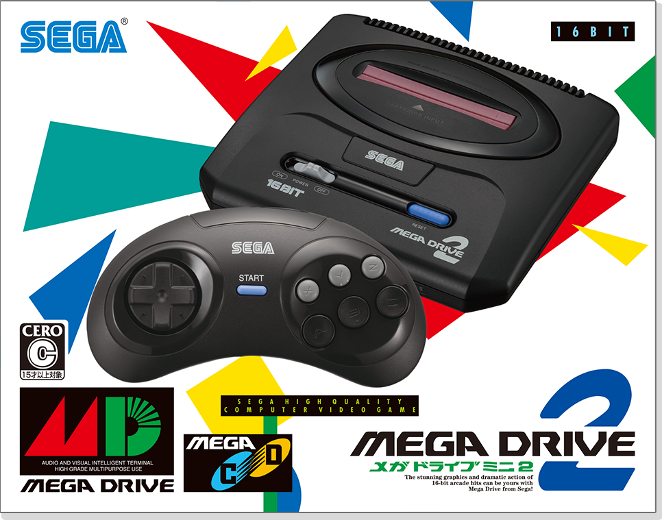 Sega, still doing what Nintendon't, announces a tiny Sega CD retro