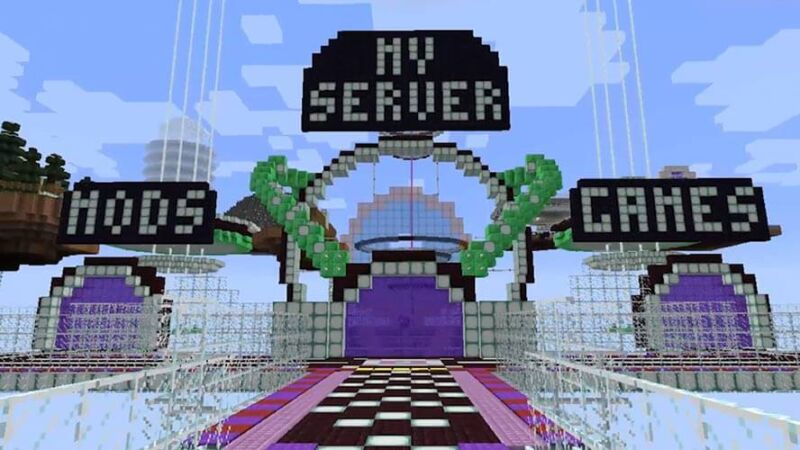 Pemain yang dilarang Microsoft dari <em>Minecraft</em> juga akan segera dicegah untuk bergabung dengan server pribadi seperti ini.”/><figcaption class=