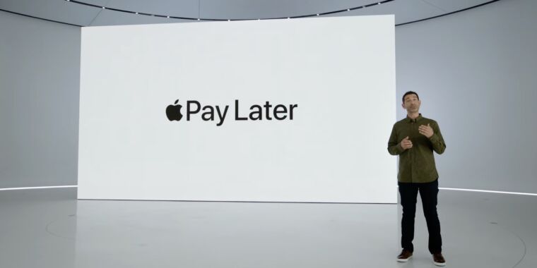 Apple digs into its massive pile of cash to fund new Pay Later service