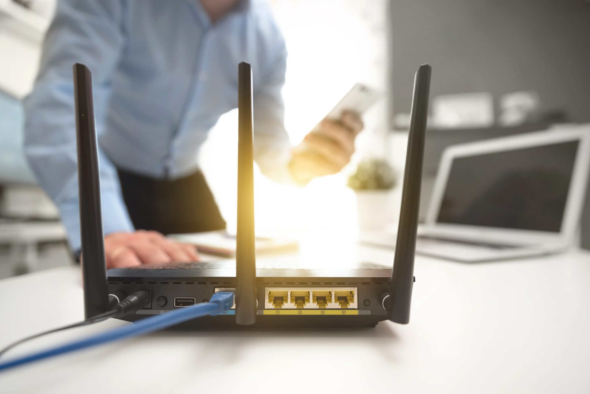 View of A wide range of routers are under attack by new, unusually ...