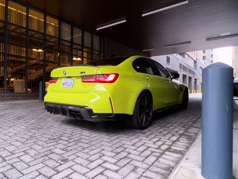The BMW M3 Competition is compromised in many ways compared to the i4. But there's no hiding the fact that it wins out in driver engagement and fun.