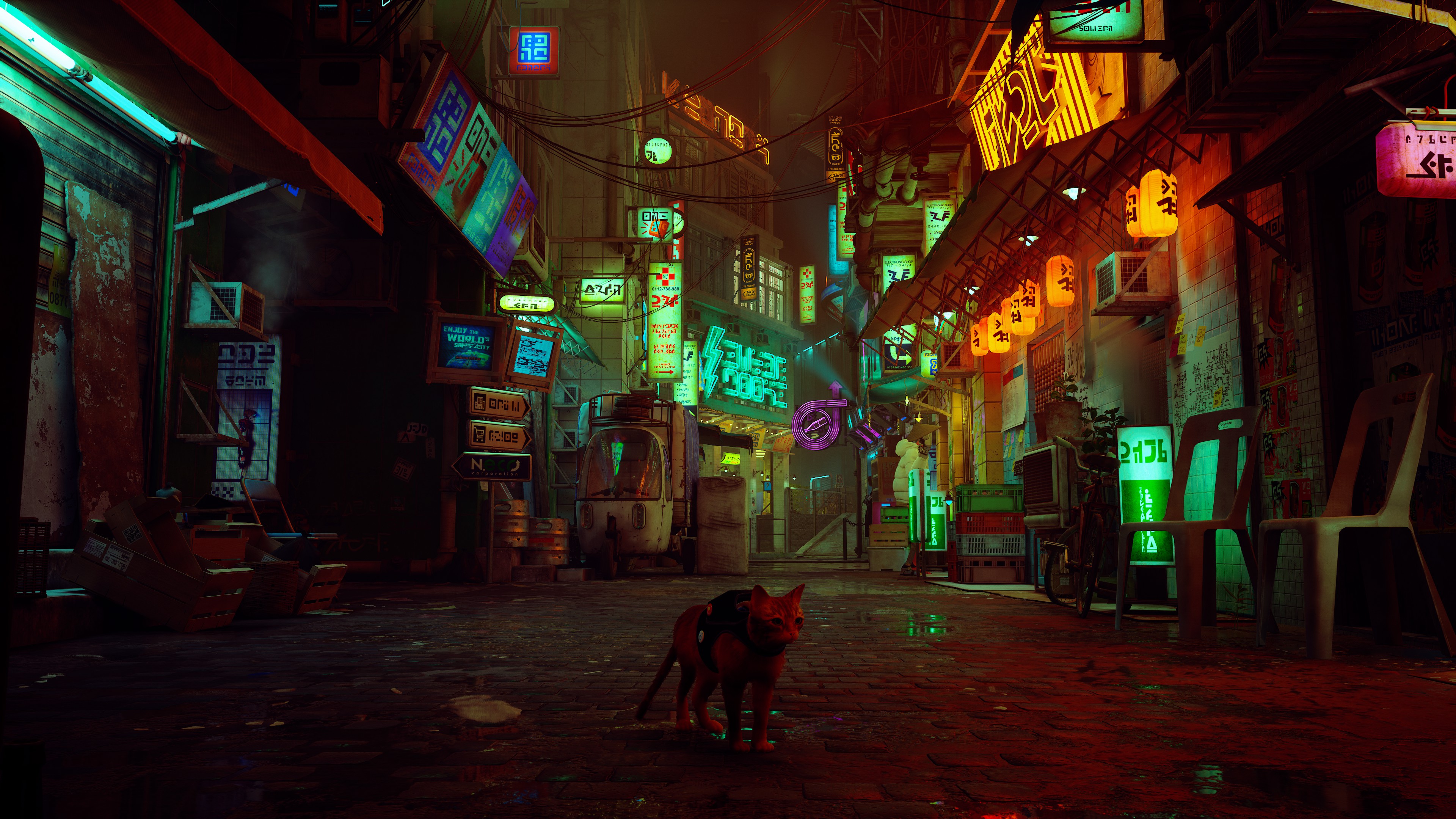 Stray Game Review: Nails Feline Experience, as Cat Jumps and