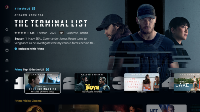 This is Amazon Prime Video's new look.