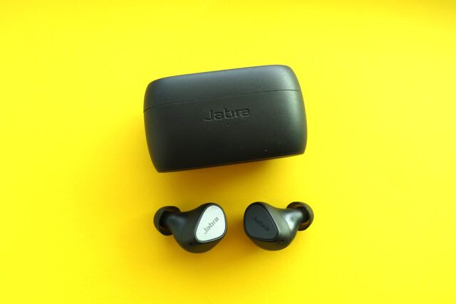 Jabra's Elite 3 true wireless earphones.