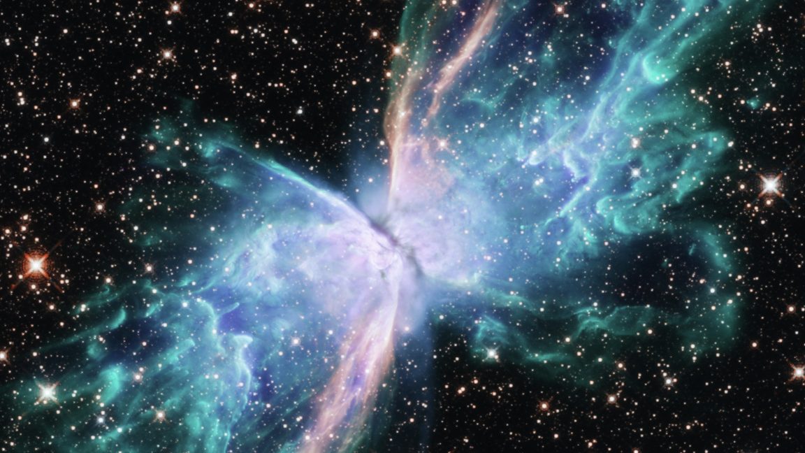 A dying star’s last hurrah