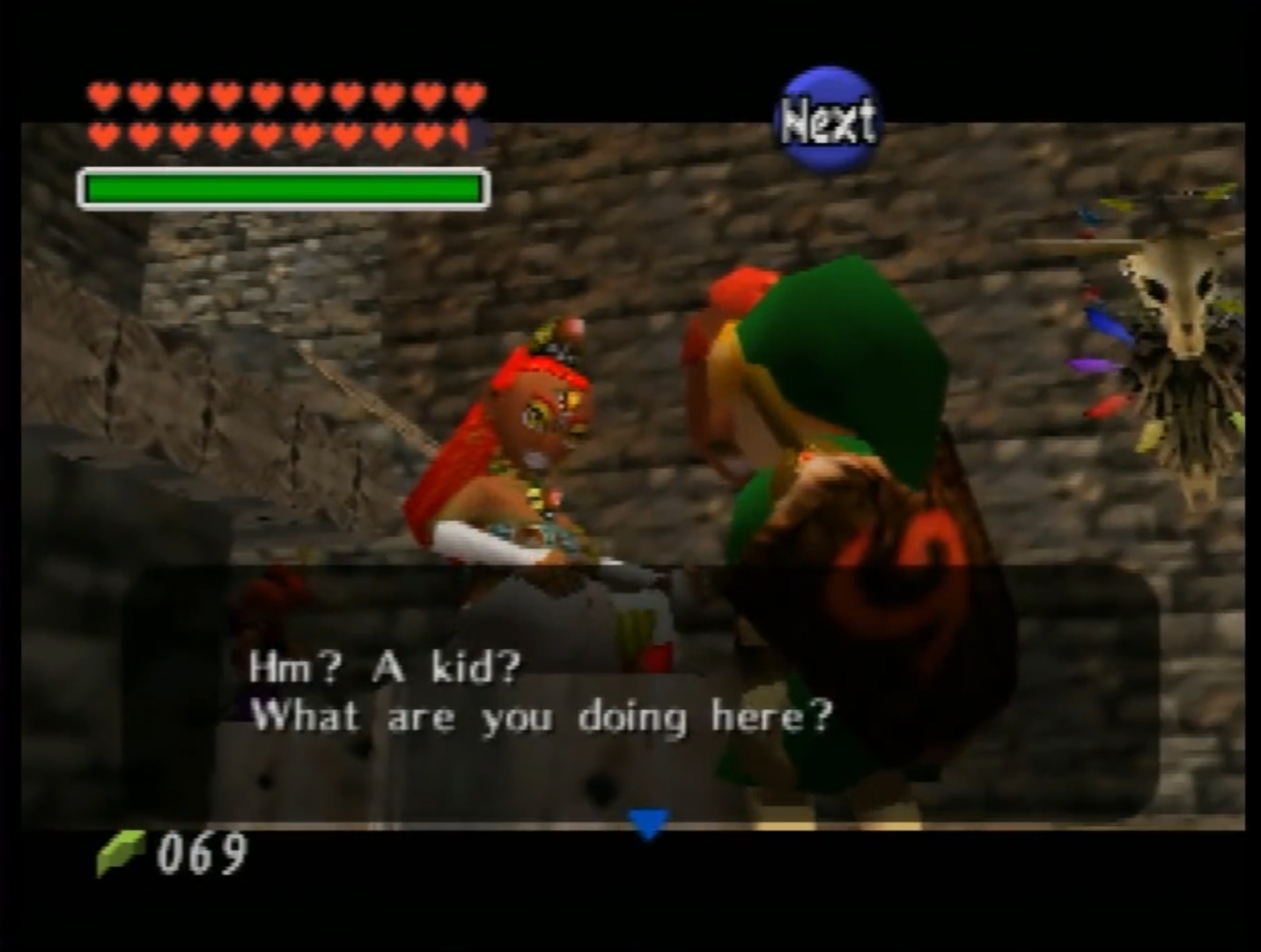 Zelda: Ocarina Of Time : Chat