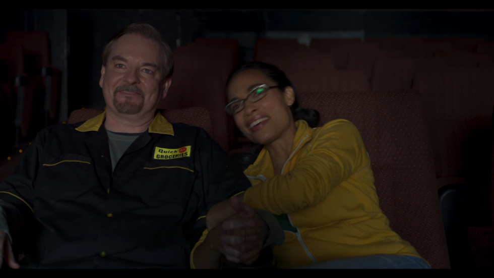 How much will Rosario Dawson figure into <em>Clerks III</em>? The trailer makes it hard to tell.