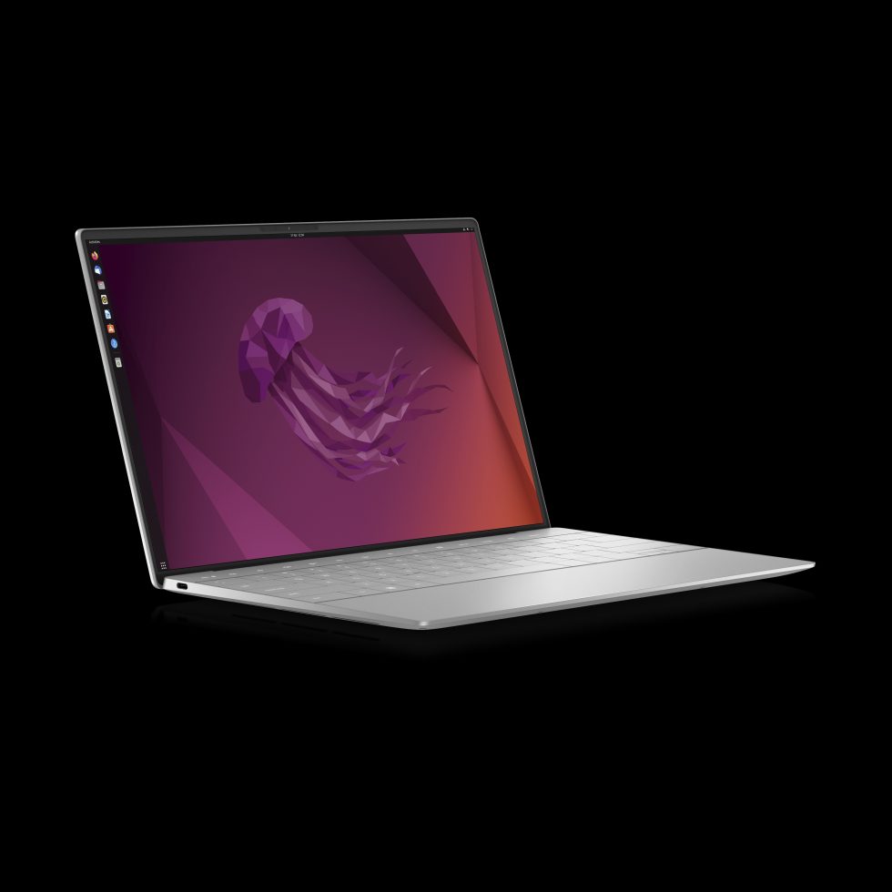 La XPS 13 Developer Edition también está disponible en un tono platino.