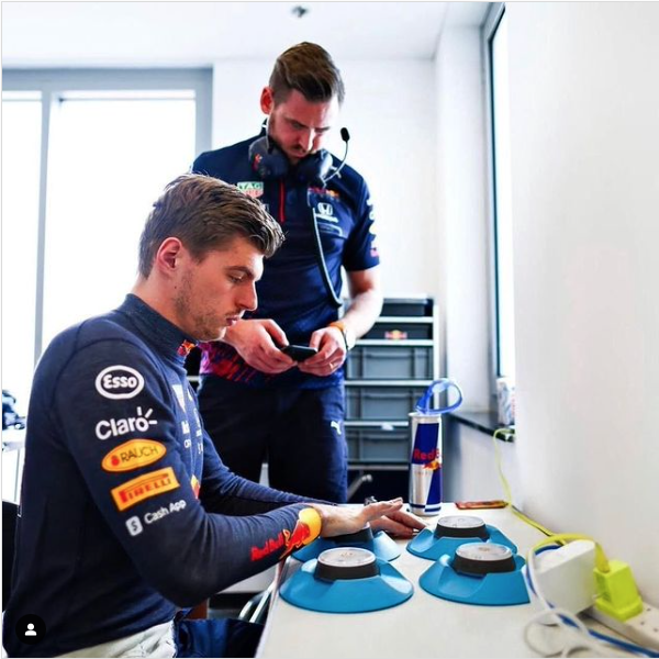 Max Verstappen Pourrait Être L'utilisateur Le Plus En Vue De Blazepod.