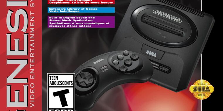 Amazon、Genesis Mini 2の流出 – Segaはすぐに10月27日にリリースを確認します。