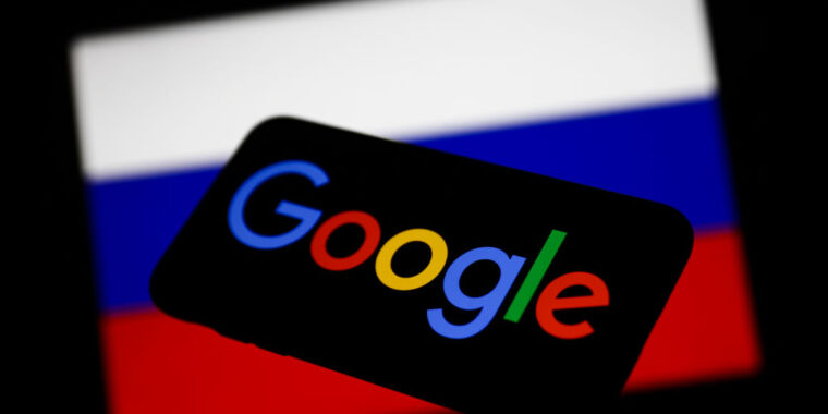 Google allowed sanctioned Russian ad company to harvest user data for months