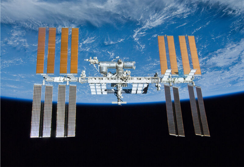 Image of the International Space Station.