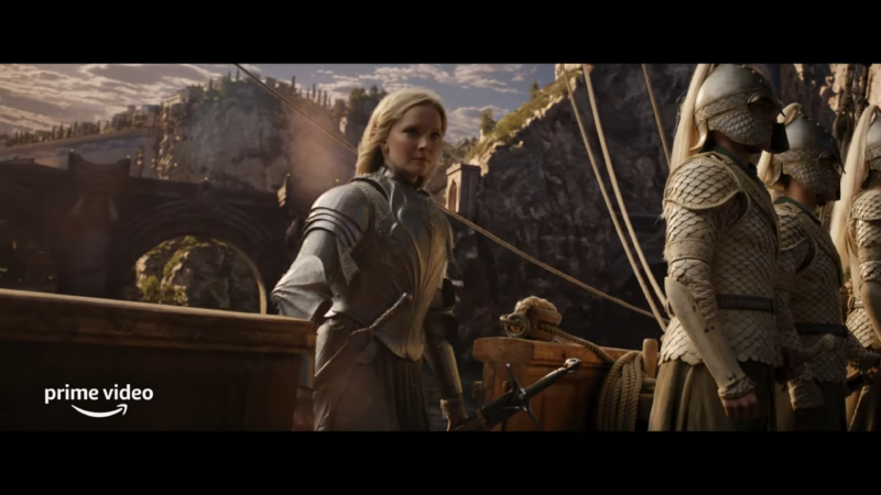 Morfydd Clark is Galadriel in <em>The Lord of the Rings: The Rings of Power</em>.