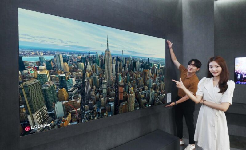 LG's 97-Inch OLED TV Requires No Wires to Function - IGN