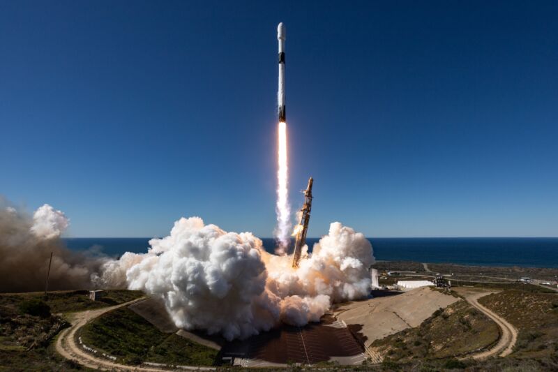 The NROL-87 mission successfully launched on February 2, 2022, from Vandenberg Space Force Base on a Falcon 9 rocket.