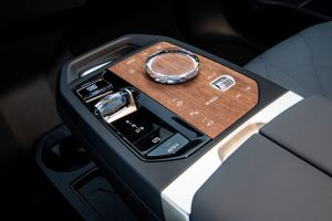BMW iX center console