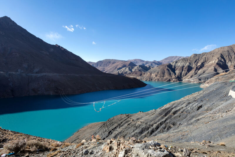 The Chinese already have a number of dams in the generally arid Tibetan Plateau.