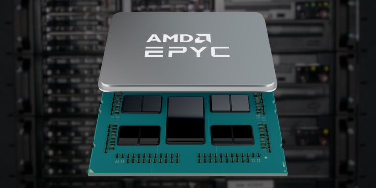 La pérdida de Intel es la ganancia de AMD, ya que las CPU del servidor EPYC se benefician de los retrasos de Intel